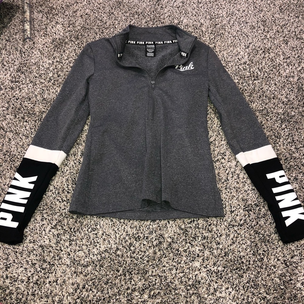 Pink Workout Half-Zip - image 1